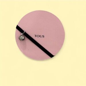 Tous Pink Round Box with Silver Charm